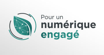 Pour un numérique engagé, a French CSR label that has awarded Saaswedo for its CSR commitments, notably in the Green IT field